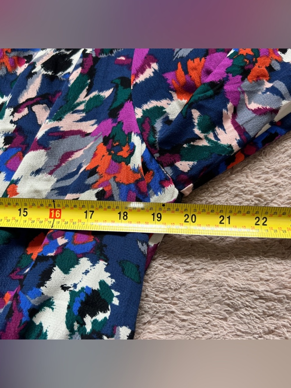 NWT Evereve Hadley Romper Preppy Floral Cottage Peasant Minimalist Sz XL - Picture 6 of 8